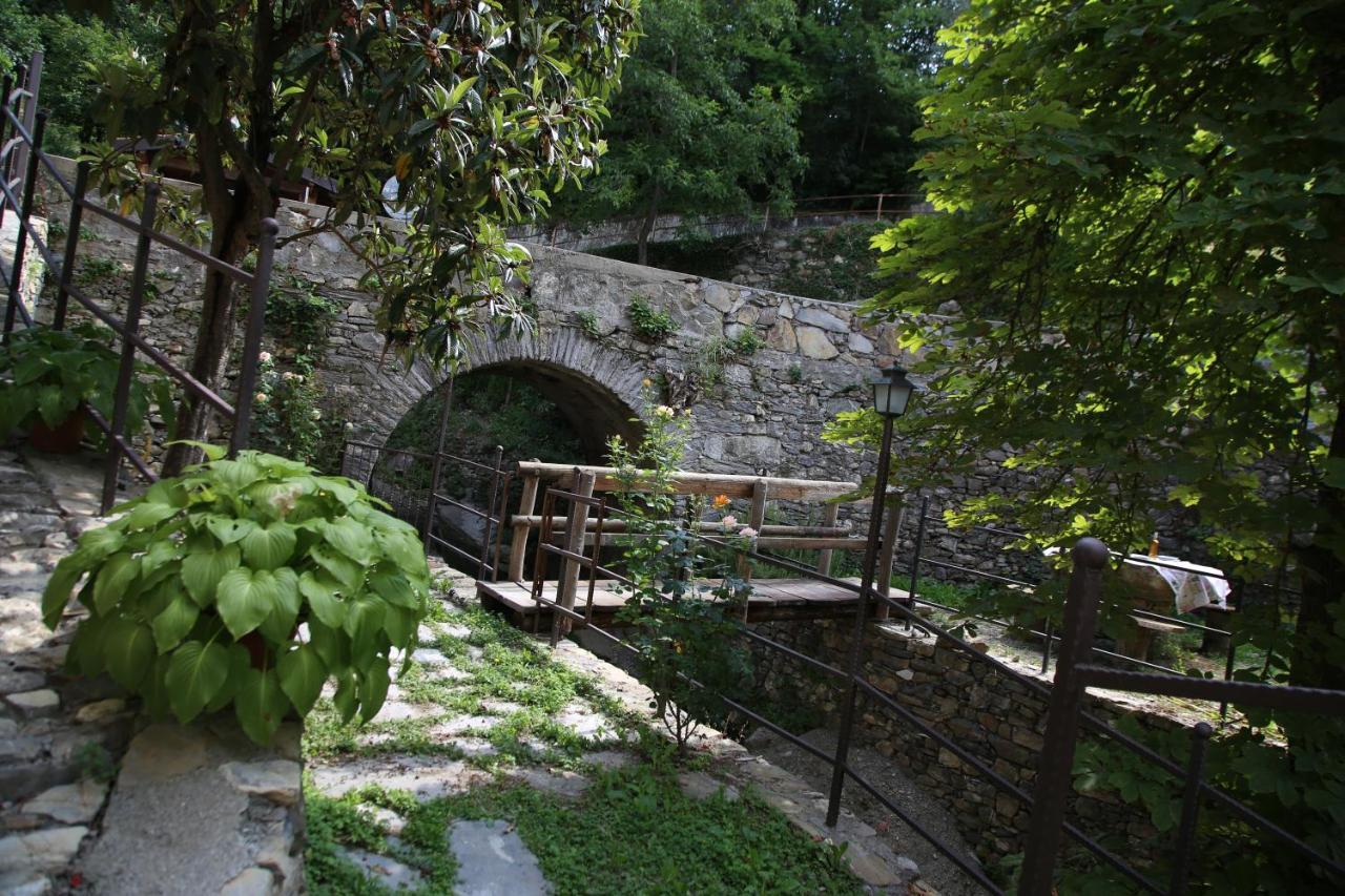 Вилла A Ca Du Barbijun Pieve di Teco Экстерьер фото